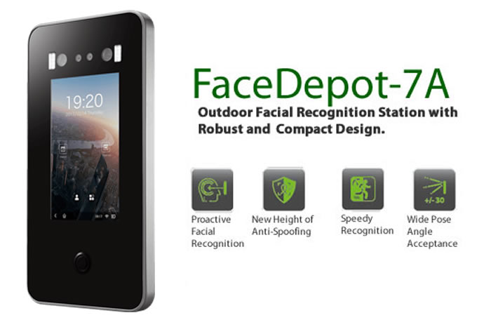 Facial recognition reader